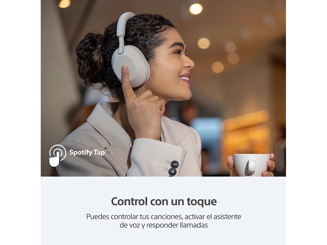 AUDÍFONOS SONY WH-1000XM5 NOISE CANCELLING BLUETOOTH NEGRO 7