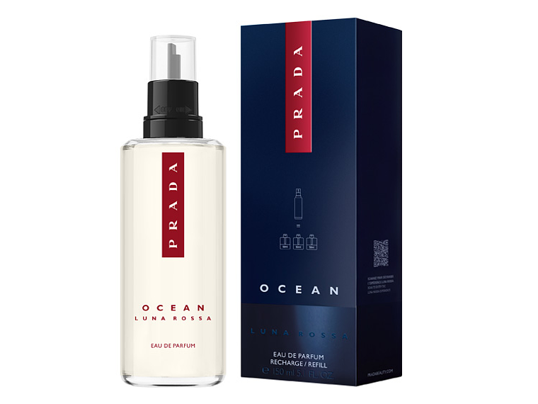 PERFUME PRADA LUNA ROSSA OCEAN HOMBRE EDP 150 ML REFILL 2