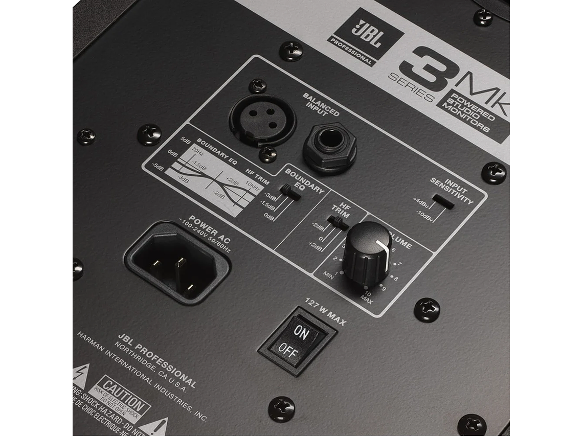 MONITOR DE ESTUDIO JBL 306P MKII 4