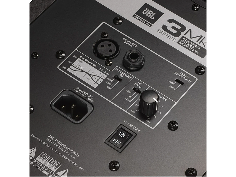 MONITOR DE ESTUDIO JBL 306P MKII 4