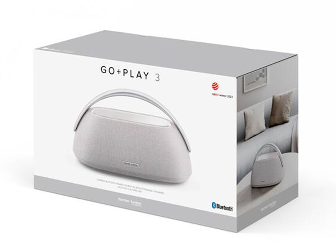 PARLANTE BLUETOOTH HARMAN KARDON GO + PLAY 3 GRIS 10