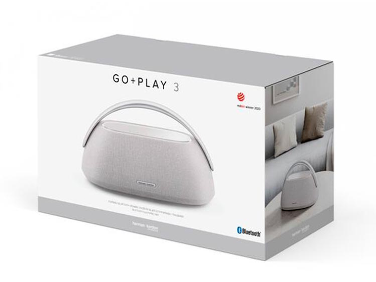 PARLANTE BLUETOOTH HARMAN KARDON GO + PLAY 3 GRIS 10