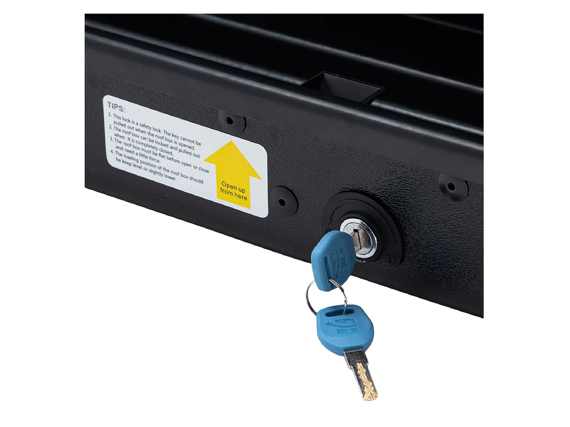 PORTAEQUIPAJE 850L ANCLAJE RÁPIDO 8