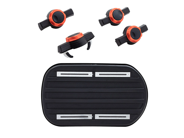 PORTAEQUIPAJE CARBON 250L ANCLAJE RAPIDO 7