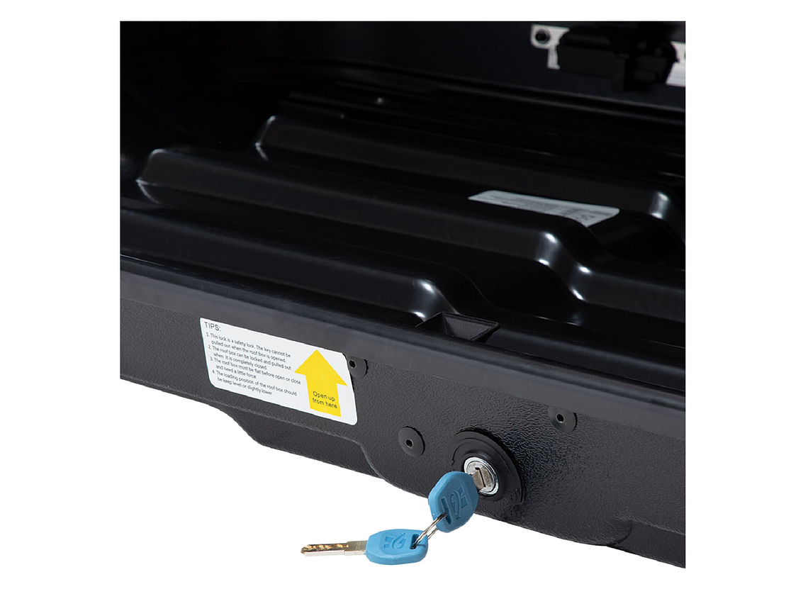 PORTAEQUIPAJE CARBON 570L ANCLAJE RAPIDO 8