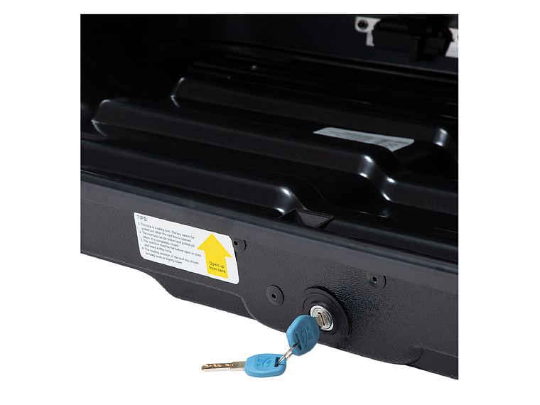 PORTAEQUIPAJE CARBON 570L ANCLAJE RAPIDO 8