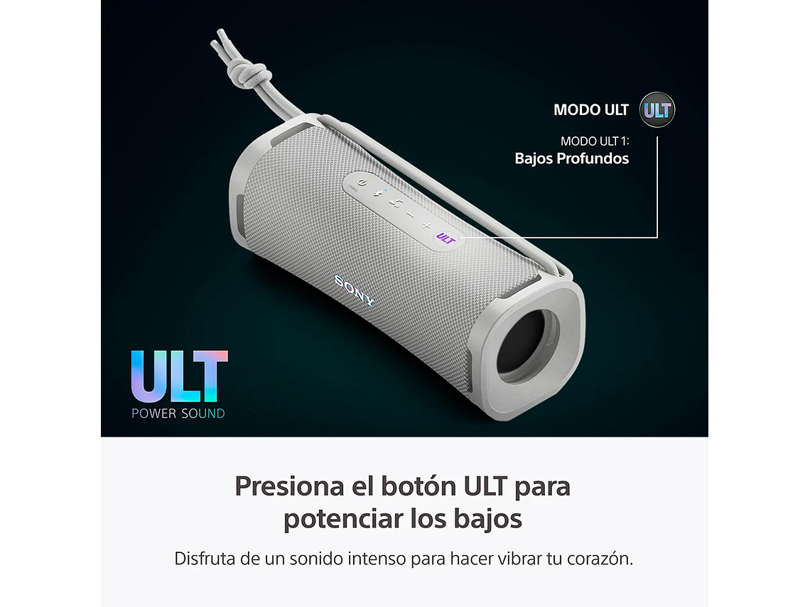 PARLANTE PORTÁTIL INALÁMBRICO ULT FIELD 1 BLANCO 2