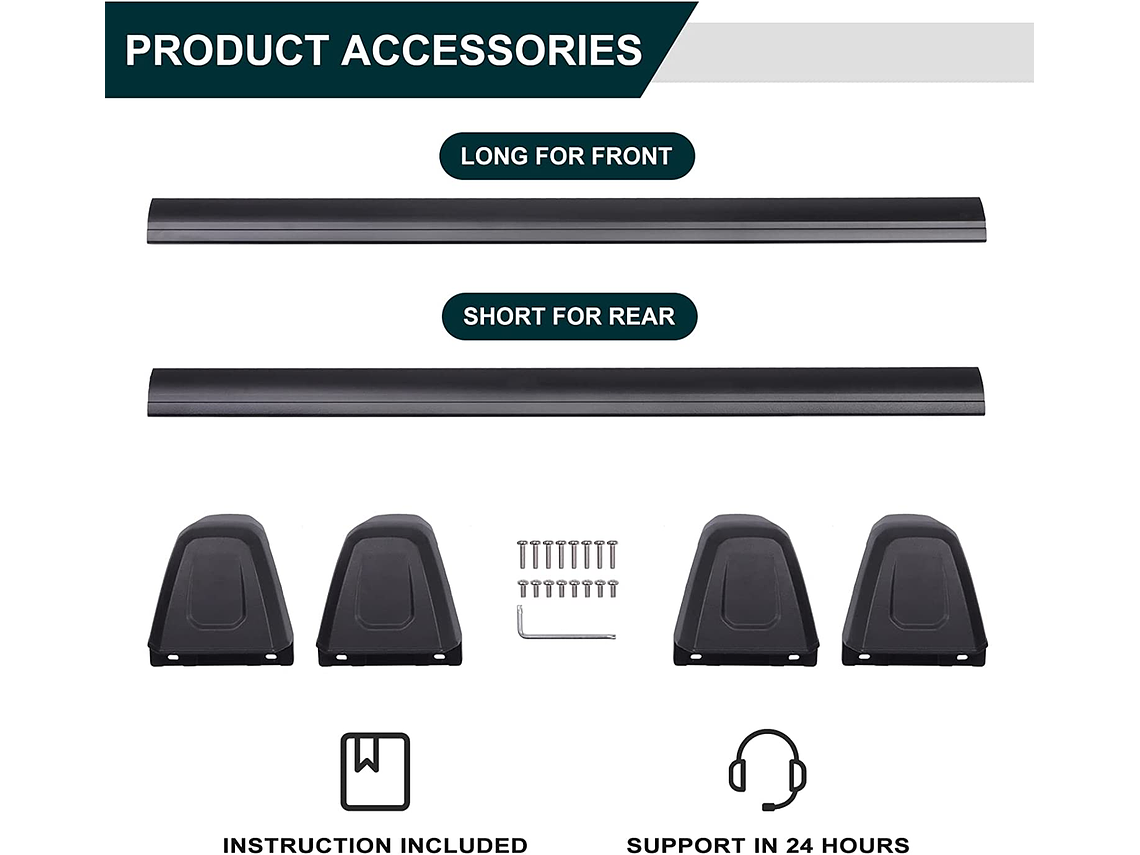 BARRAS PORTAEQUIPAJES OEM NEW JEEP CHEROKEE 2023 UP 4