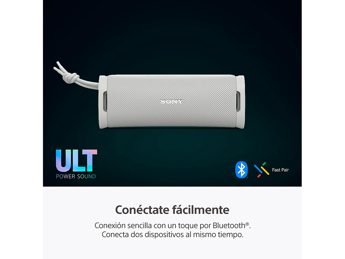 PARLANTE PORTÁTIL INALÁMBRICO ULT FIELD 1 BLANCO 6