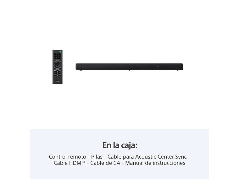 BARRA DE SONIDO DE 3.1 CANALES CON TECNOLOGÍA 360 SPATIAL SOUND HT-A3000 2