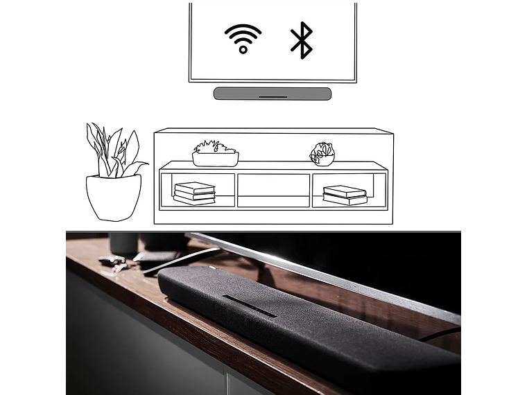 BARRA DE SONIDO SOUNDBAR YAMAHA YAS-109 8