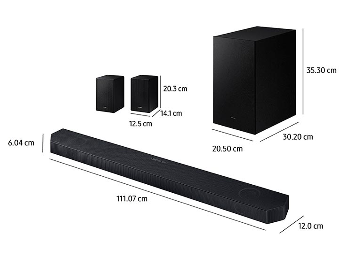 SOUNDBAR SAMSUNG HW-Q700D 5.1.4 CH 3