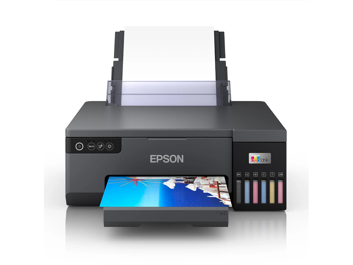 IMPRESORA FOTOGRÁFICA INK-JET EPSON ECOTANK L8050 COLOR WIFI 1