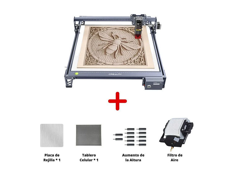 FALCON 10W LUXURY CV-30 CNC CREALITY |LÁSER GRABA Y CORTA 1