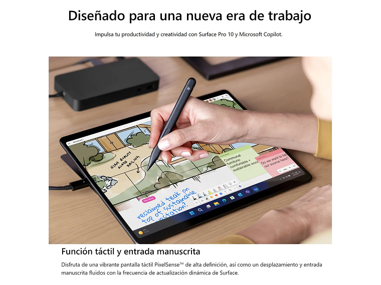 SURFACE PRO 10 - CORE ULTRA 5, 16+256GB / TABLET Y NOTEBOOK 3