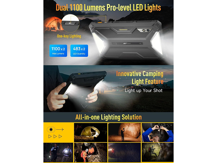 ULEFONE ARMOR PAD 3 PRO - TABLET 4G INDUSTRIAL IP68 MILITAR 6