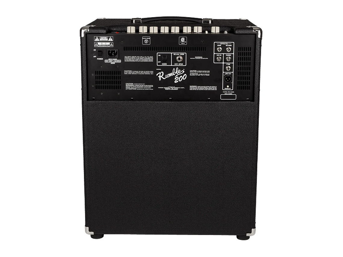 AMPLIFICADOR DE BAJO ELÉCTRICO RUMBLE 200W - FENDER 4