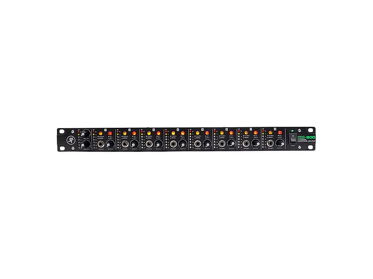 AMPLIFICADOR DE AUDÍFONOS MACKIE HM-800 DE 8 CANALES 3