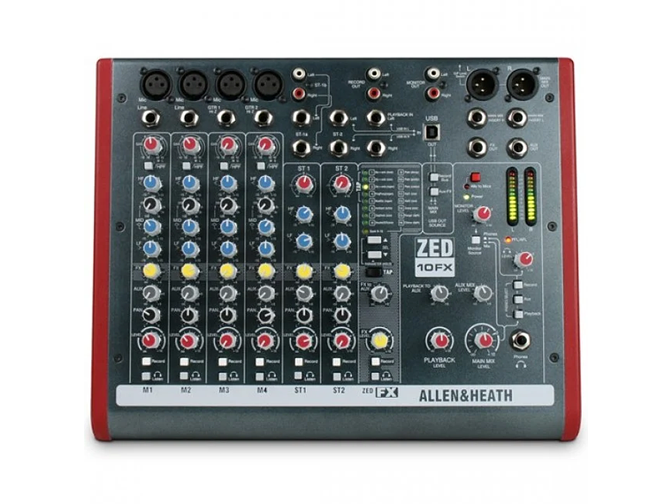 MIXER ALLEN & HEATH ZED10FX USB CON EFECTOS 1