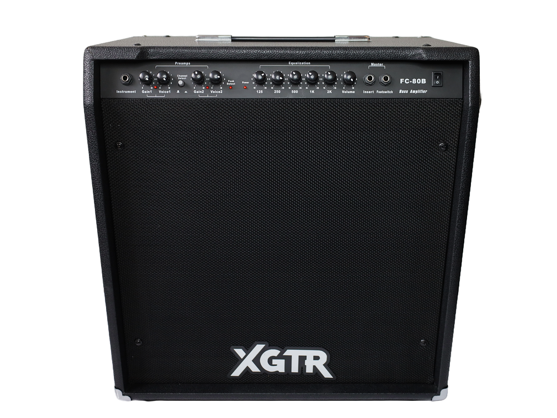 AMPLIFICADOR PARA BAJO ELÉCTRICO 80W XGTR XB-80B 1