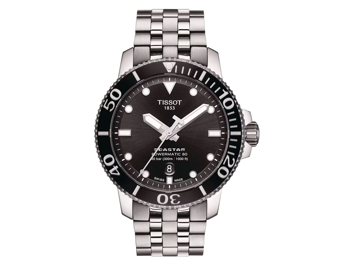 RELOJ TISSOT HOMBRE SEASTAR 1000 POWERMATIC 80 ACERO 1