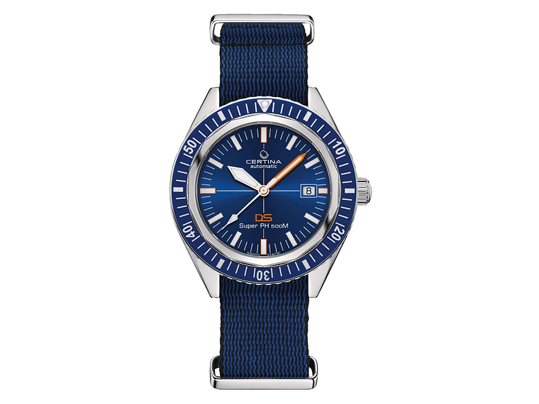 RELOJ CERTINA HOMBRE DS PH500M TEXTIL AZUL 1