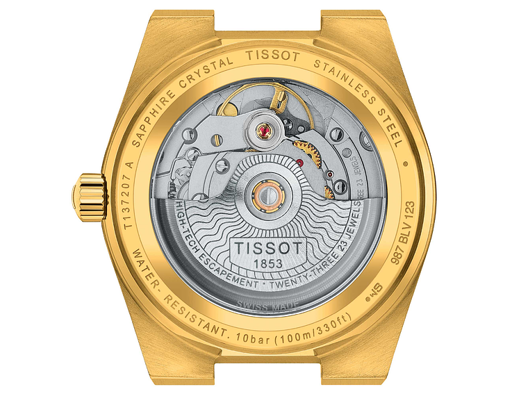 RELOJ TISSOT HOMBRE PRX POWERMATIC 40MM DORADO 2