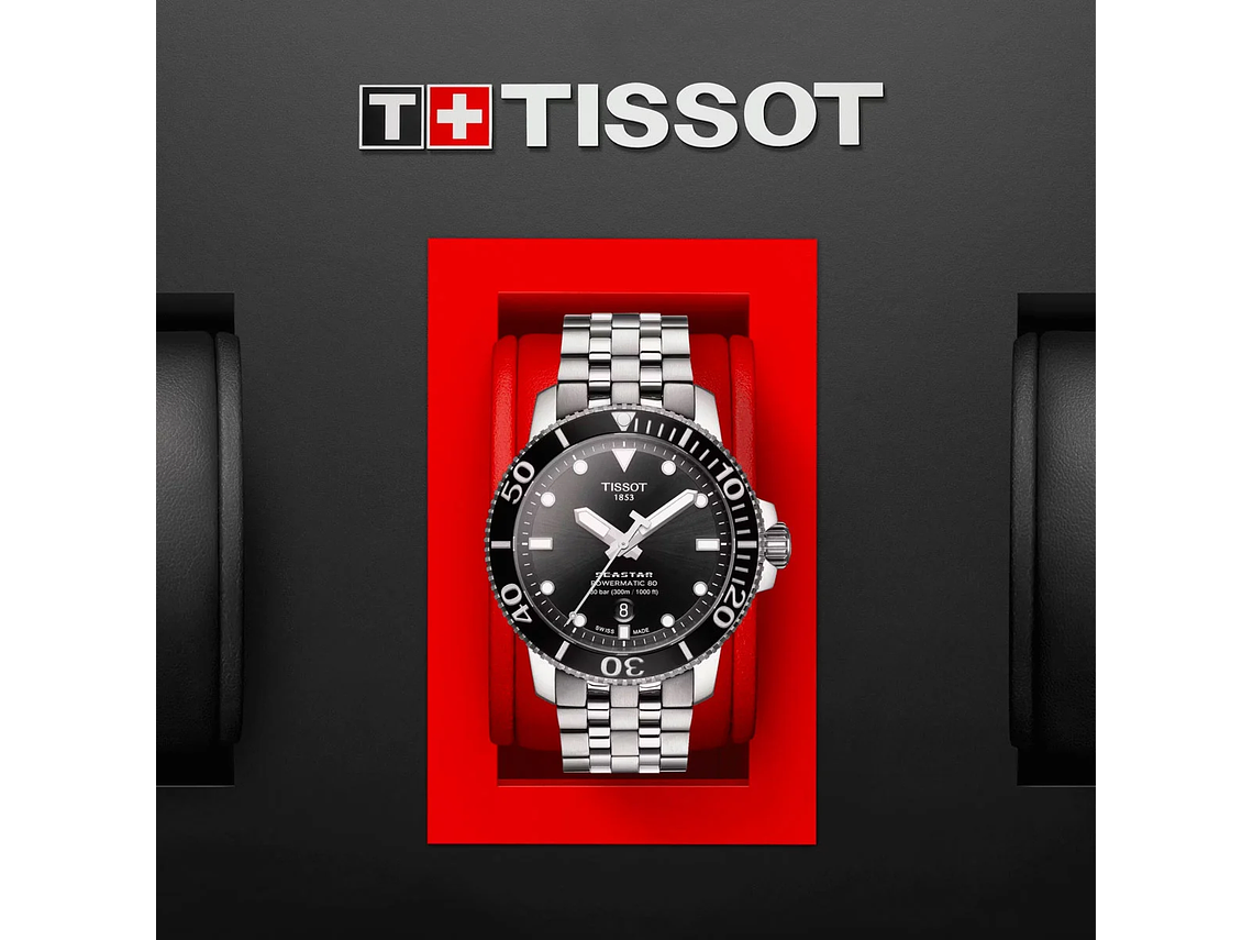 RELOJ TISSOT HOMBRE SEASTAR 1000 POWERMATIC 80 ACERO 3
