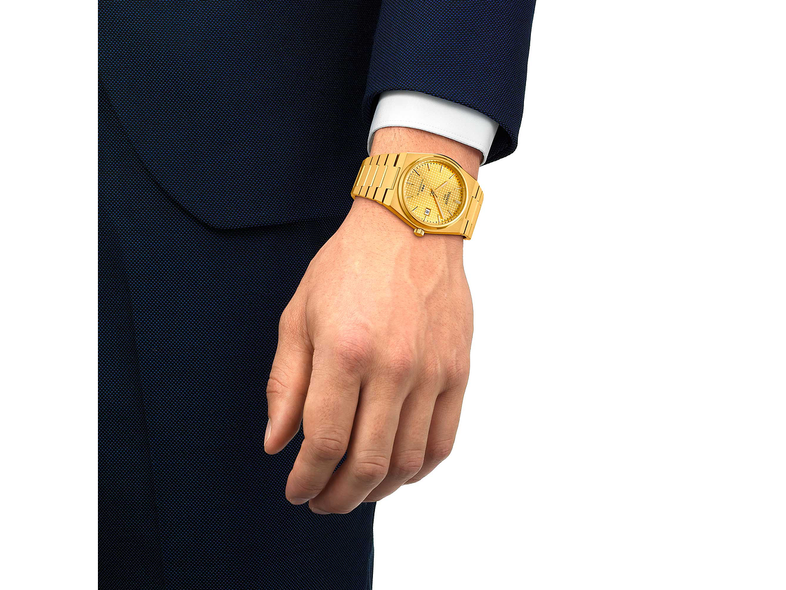 RELOJ TISSOT HOMBRE PRX POWERMATIC 40MM DORADO 3