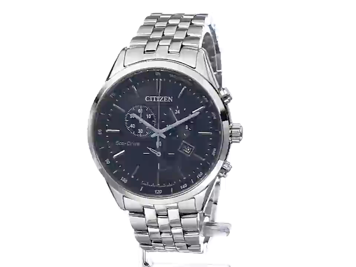RELOJ CITIZEN AT2141-52L PARA HOMBRE EN PLATEADO DE ACERO INOXIDABLE 7