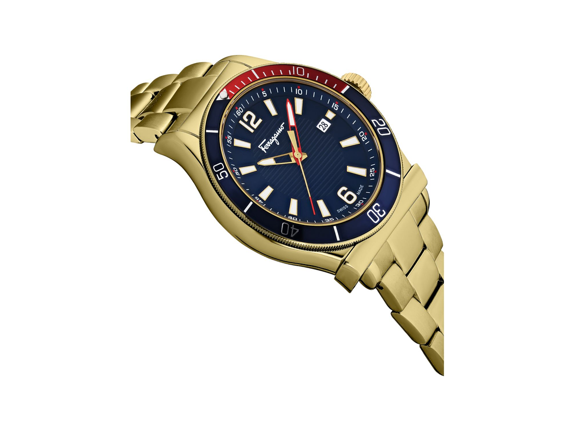 RELOJ SALVATORE FERRAGAMO HOMBRE 1898 SPORT SFYK01322 PLATA 3