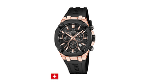RELOJ J1015/1 JAGUAR SWISS NEGRO HOMBRE DIPLOMATIC