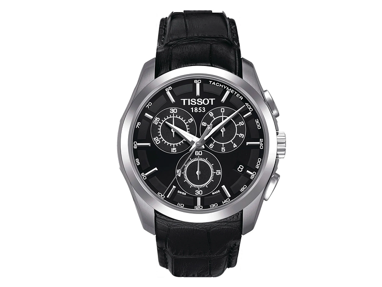 RELOJ TISSOT HOMBRE COUTURIER CHRONOGRAPH NEGRO 1