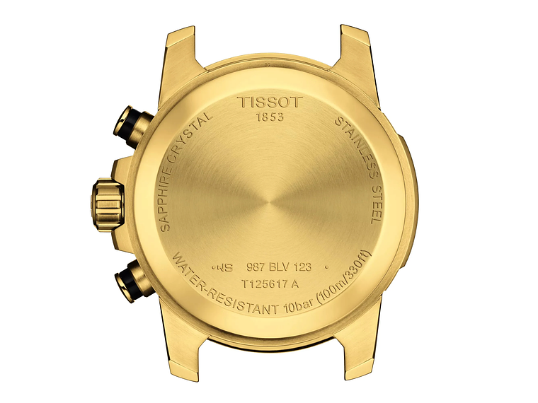 RELOJ TISSOT HOMBRE SUPERSPORT CHRONO DORADO 2
