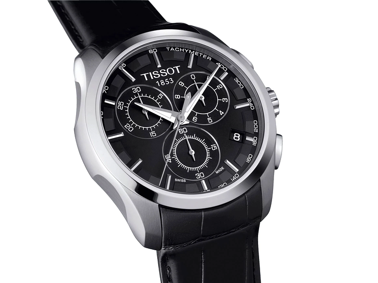 RELOJ TISSOT HOMBRE COUTURIER CHRONOGRAPH NEGRO 3