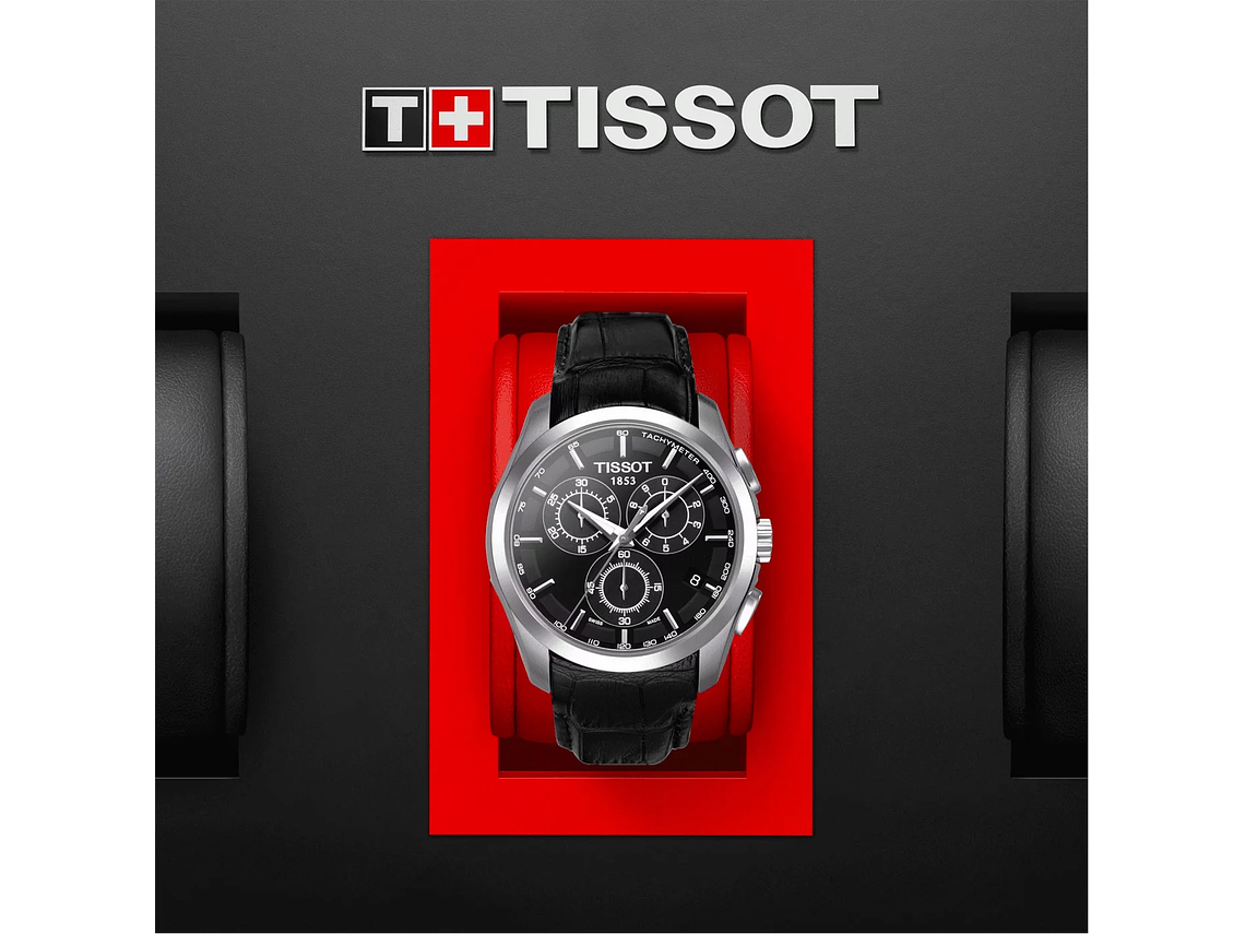 RELOJ TISSOT HOMBRE COUTURIER CHRONOGRAPH NEGRO 5