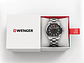 RELOJ WENGER HOMBRE TERRAGRAPH DIAL NEGRO 43 MM CORREA ACERO - Miniatura 3