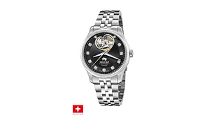 RELOJ DE PULSERA JAGUAR J994/3 SWISS NEGRO MUJER AUTOMÁTICO