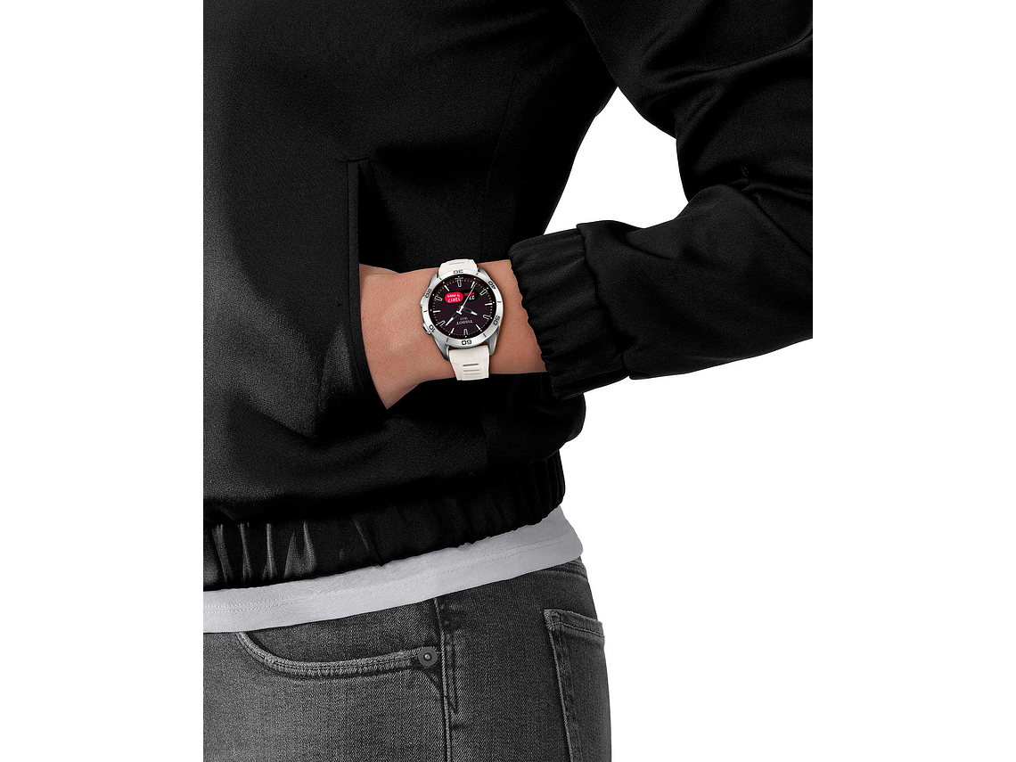 RELOJ DE PULSERA TISSOT T-TOUCH CONNECT SPORT BLANCO 4