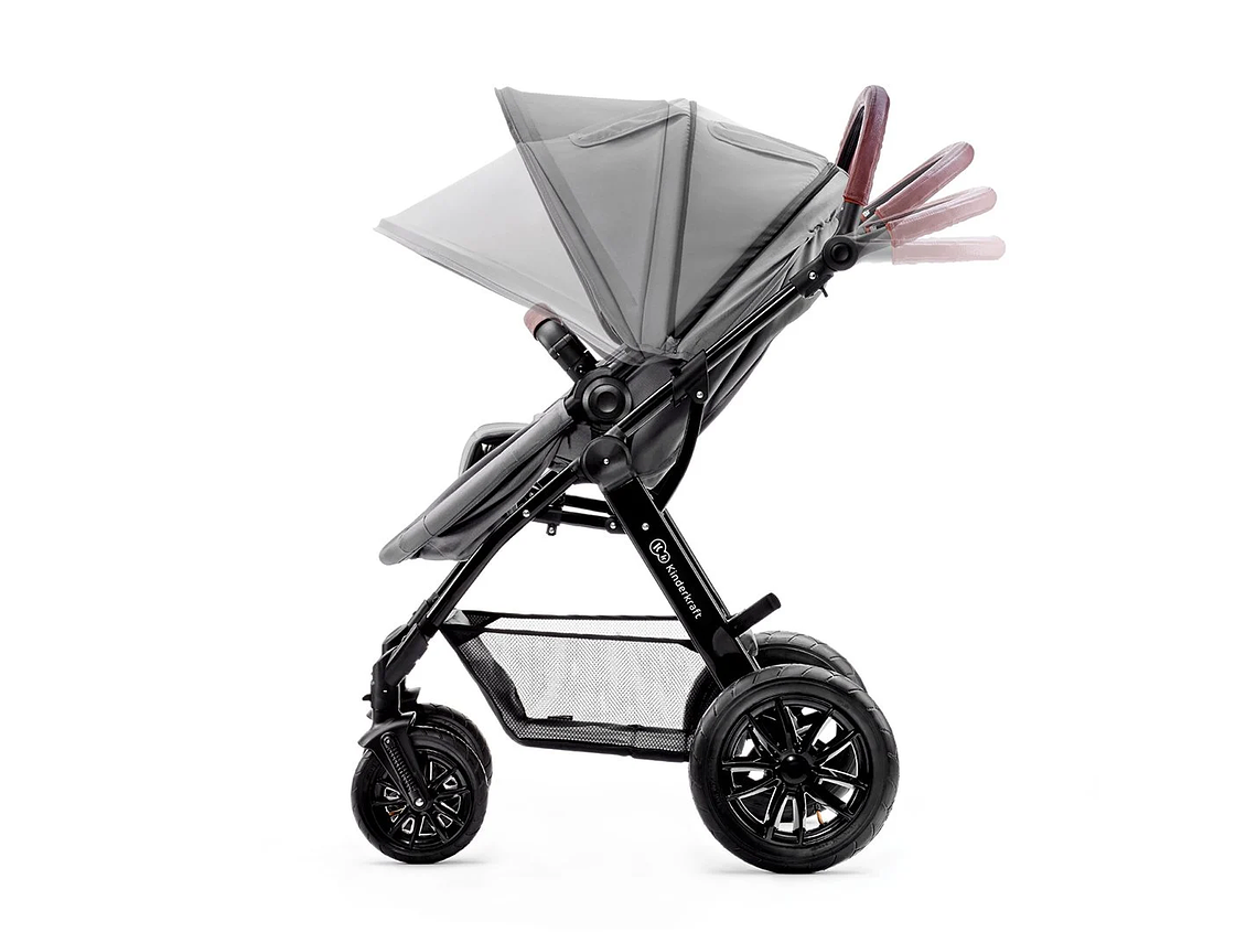 COCHE TRAVEL SYSTEM MOOV 3 EN 1 GRIS 4