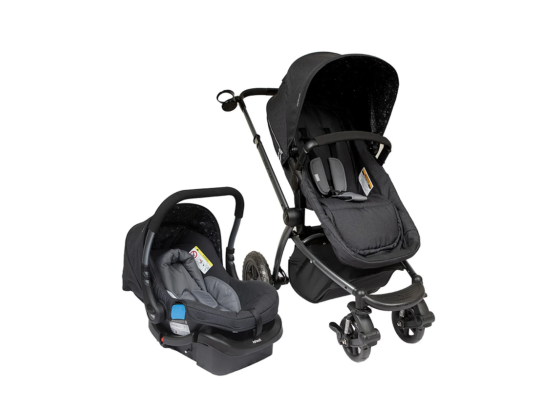 COCHE TRAVEL SYSTEM EPIC 5G BLACK INFANTI 1