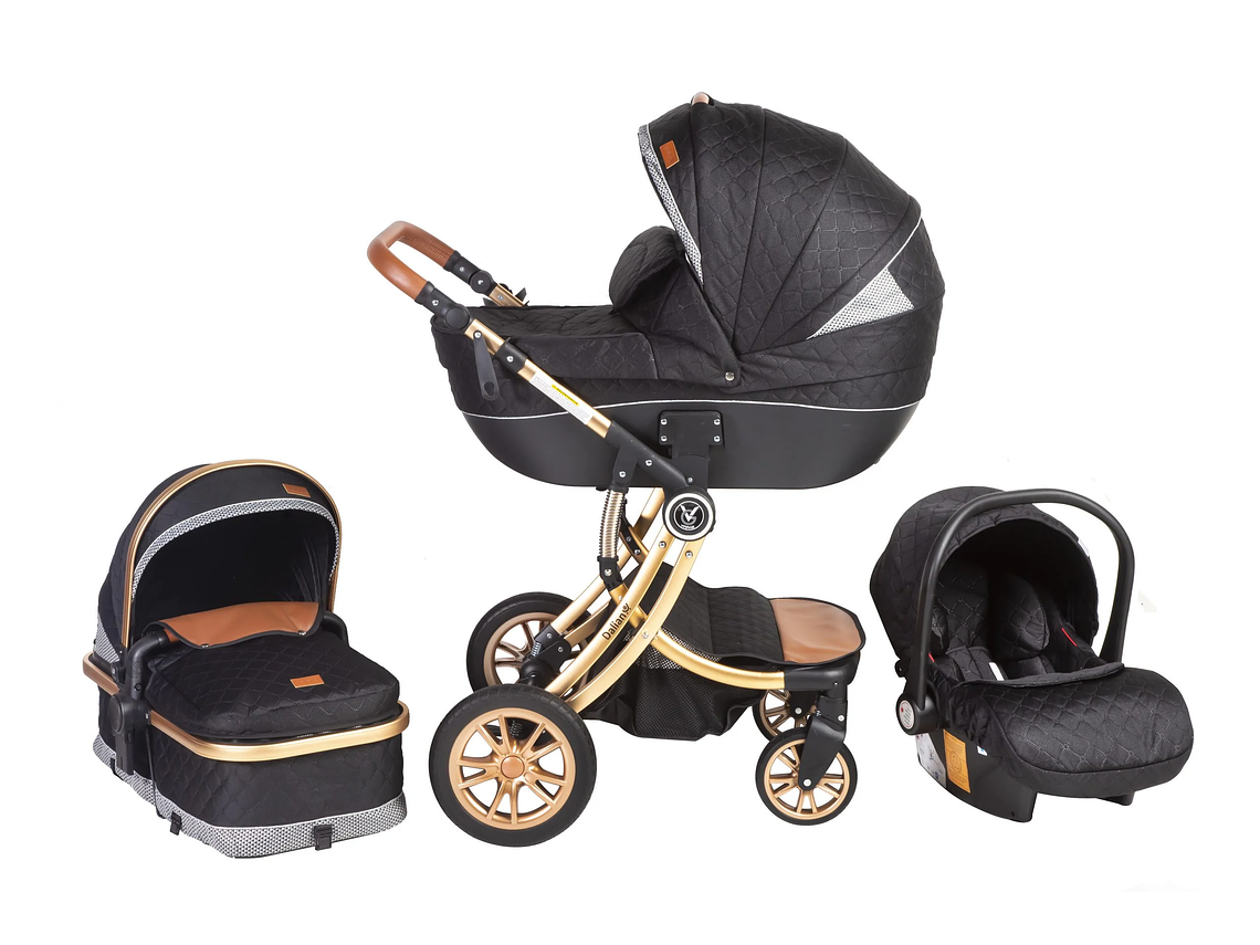 COCHE DALIAN 3EN 1 DE VOYAGE BLACK GREY 1