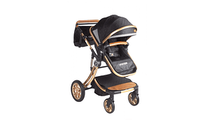 COCHE DALIAN 3EN 1 DE VOYAGE BLACK GREY