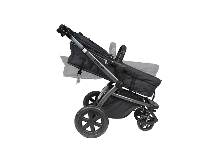 COCHE TRAVEL SYSTEM EPIC 5G BLACK INFANTI 6