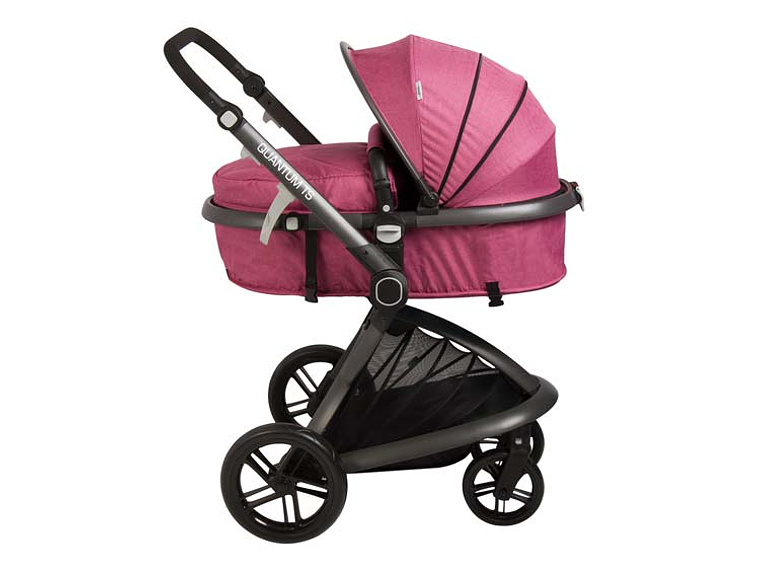 COCHE TRAVEL SYSTEM BEBESIT QUANTUM ROSADO 2