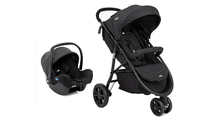 COCHE TRAVEL SYSTEM JOIE LITETRAX NEGRO