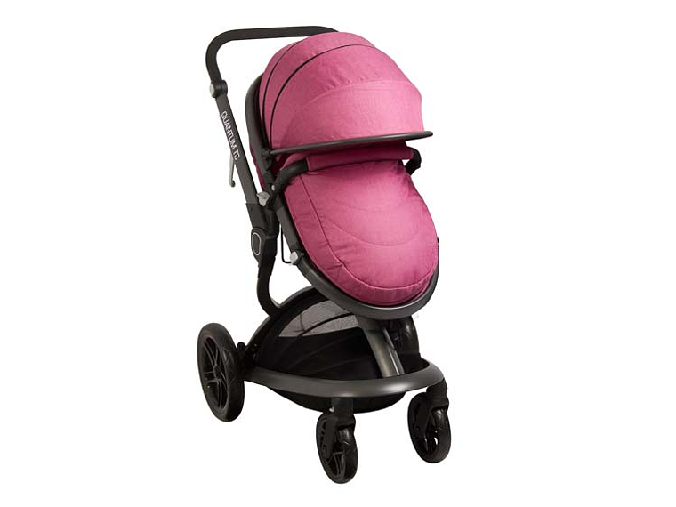 COCHE TRAVEL SYSTEM BEBESIT QUANTUM ROSADO 3