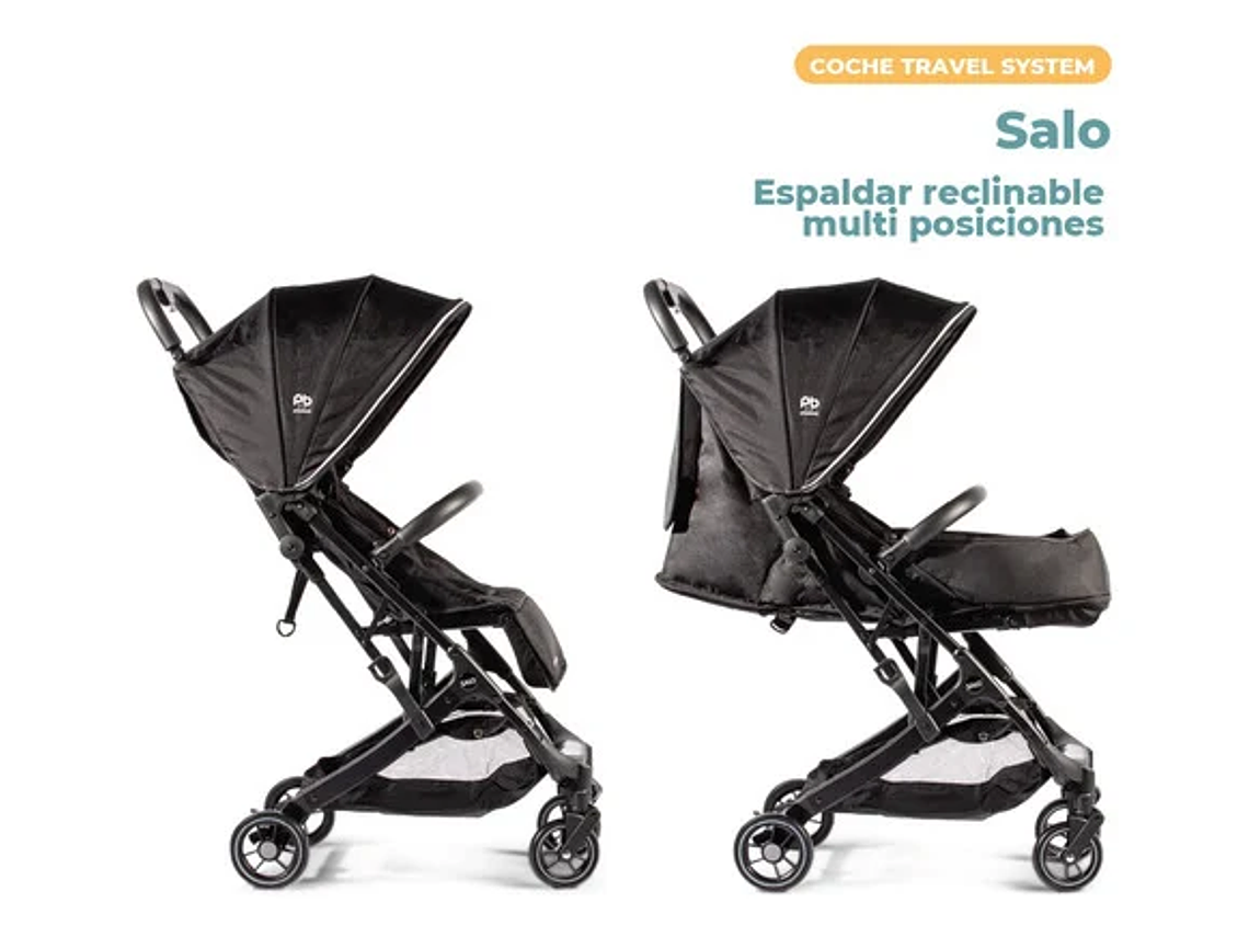 COCHE TRAVEL SYSTEM COMPACTO PIKABOO SALO NEGRO 3