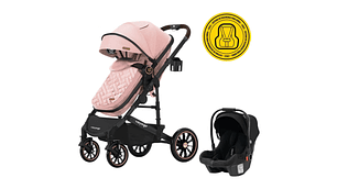 COCHE TRAVEL SYSTEM VENUS PINK 2 EN 1