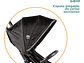 COCHE TRAVEL SYSTEM COMPACTO PIKABOO SALO NEGRO - Miniatura 4
